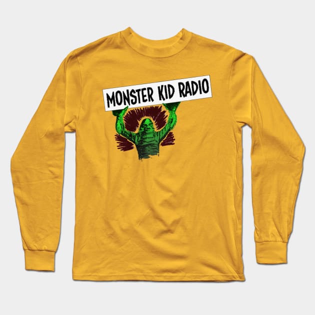 Monster Kid Radio Gillman Long Sleeve T-Shirt by MonsterKidRadio